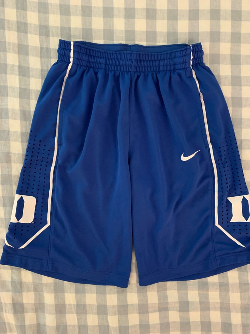Nike Duke University Official Men's Basketball Shorts in Royal Blue